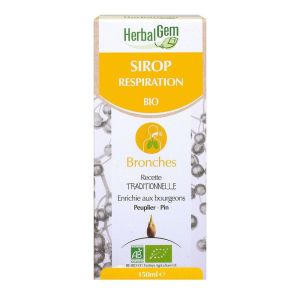 HerbalGem - Sirop Respiration Bronches - 150ml