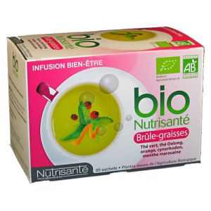 Infusion bien-être bio brûle-graisses 20 sachets