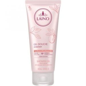 Laino - Gel douche hydratant à la pulpe de pêche blanche - 100ml