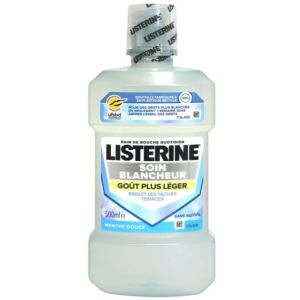 Listerine - Soin blancheur bain de bouche quotidien