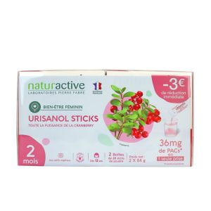 Naturactive - Urisanol Sticks - Offre spéciale 2 boîtes de 28 sticks