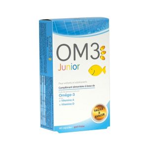 OM3 Junior - 45 capsules goût orange