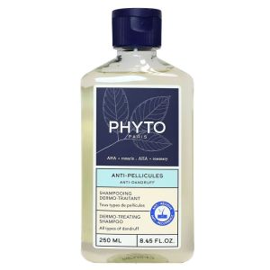 Phyto - Shampooing dermo traitant anti pellicules - 250ml
