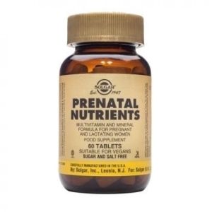 Solgar - Prenatal Nutrients - 60 tablets