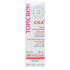 Topicrem - Cica+ Huile Concentrée Vergetures et Cicatrices - 100mL