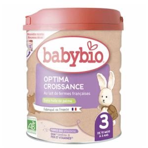 Babybio - 3Ag Optima Lait Bio - 800G