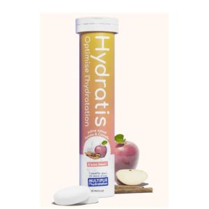 Hydratis - Pastilles pour boissons chaudes Pomme et Cannelle - 20 pastilles