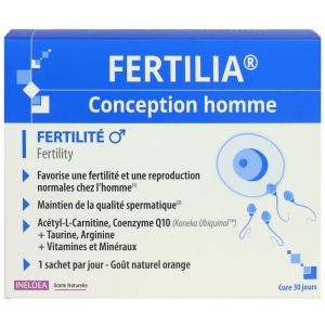 Ineldea - Fertilia Conception Homme - 30 sachets