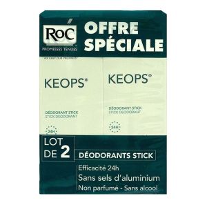 Keops - Déodorant stick - 2x40ml