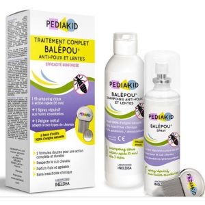 Ineldea - Traitement  Balepou Anti poux et lentes - 100ml