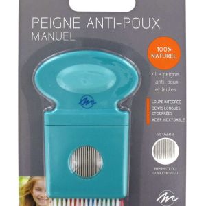 Peigne anti-poux manuel