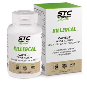 STC Nutrition - Killercal capteur triple action - 90 gélules