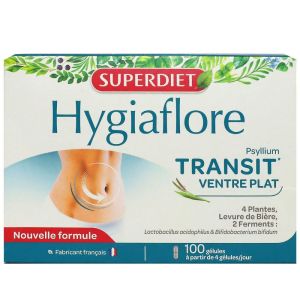 Superdiet - Hygiaflore - 100 Comprimés