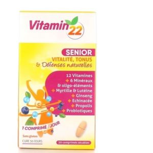 Vitamin'22 - Senior 30 comprimés