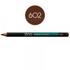 Zao - Crayon multi-fonctions brun foncé - N°602