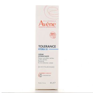Avène - Crème tolérance hydra-10 - 40 mL