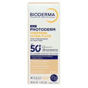 Bioderma - Photoderm X defense Ultra-fluid SPF50+ Teinte1 - 40ml