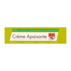 Cinq sur cinq - Crème apaisante démangeaisons 3 en 1 - 40g