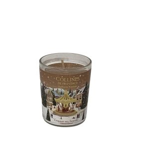 Collines de Provence - Bougie parfumée Croquant aux Amandes -75g