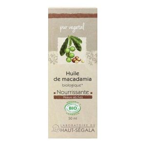 Haut Ségala - Huile Macadamia Vierge Bio - 50Ml