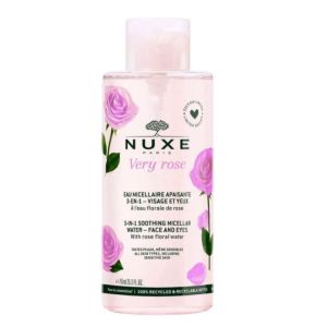 Nuxe - Very Rose Eau micellaire apaisante 3en1 visage et yeux - 750ml