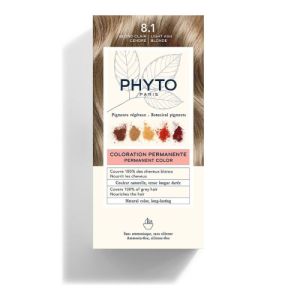 Phytocolor - Kit Coloration 8.1 Blond Clair Cendré