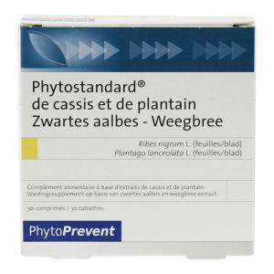 Pileje - Phytostandard cassis plantain - 30 comprimés