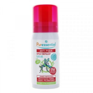 Puressentiel - Anti-pique spray répulsif bébé - 60 ml