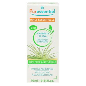 Puressentiel - Huile essentielle citronnelle de Java - 10 ml