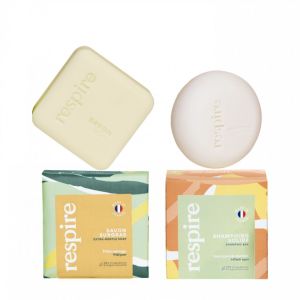 Respire - Coffret solide shampooing & savon surgras