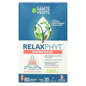 Santé Verte - Relaxphyt surmenage - 60 comprimés