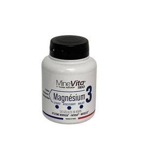 Scienta Natura - Magnésium citrate, bisglycinate et malate - 120 gélules
