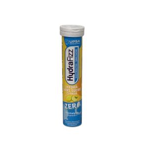 Upsa - Hydrafizz Hydra Sans Sucre citron - 16 Comprimés Effervescents