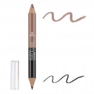 Avril - Duo Fard & Liner - Taupe nacré / Noir charbon