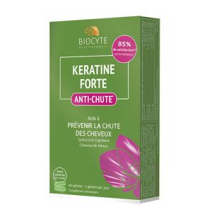 Biocyte - Kératine Forte - Anti-chute - 40 gélules