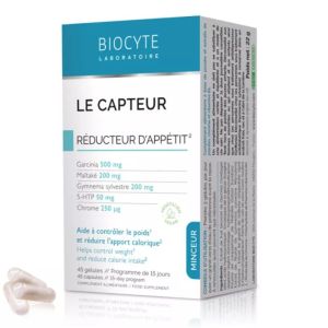 Biocyte - Le capteur réducteur d'appétit - 45 gélules