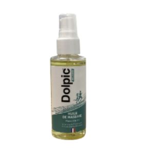 Dolpic - Huile de massage à l'arnica de Provence et à l'huile d'amande douce - 100 mL