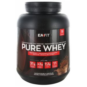 Eafit - Pure Whey Croissance musculaire double chocolat - 750g