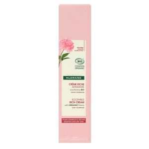 Klorane - Crème Riche Pivoine apaisante - 40ml