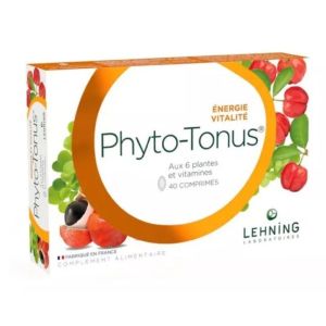 Lehning - Phyto Tonus énergie vitalité - 40 comprimés