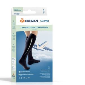 ORLIMAN - Chaussettes de compression voyage