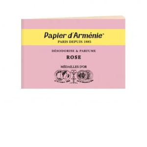Papier d'Arménie La Rose - 36 feuilles