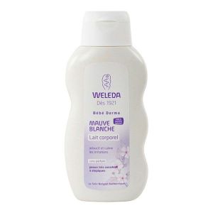 Weleda - Bébé Derma lait corporel mauve blanche - 200 ml