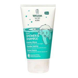 Weleda Kids - 2in1 shower & shampoo menthe fraîche - 150 ml