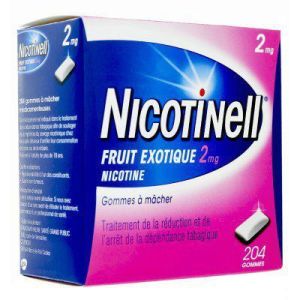 Nicotinell 2mg - Fruit exotique - 204 gommes