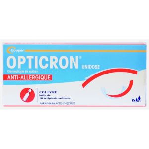 Opticron Anti-allergique - 10 unidoses