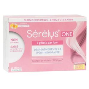 Sérélys Pharma - Sérélys One désagréments de la ménaupose 30 gélules