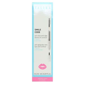 Talika - Smile code Soin duo anti-âge lèvres et contour - 2x2.5ml