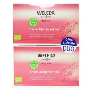 Weleda - Tisane allaitement fenouil, fruits rouges - lot de 2x20sachets