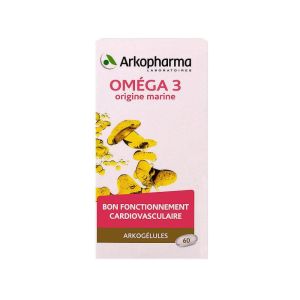 Arkopharma - Oméga 3 origine marine - 60 capsules